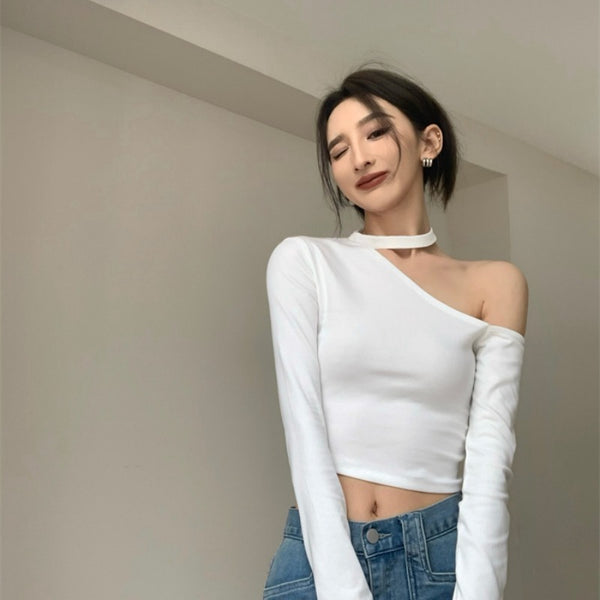 Jeans Cintura Alta Slim Recto con Botones y Caída Elegante