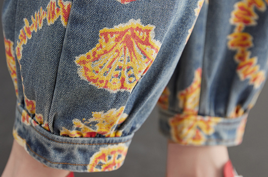 Overol Denim Holgado Talla Grande Estilo Coreano - Image 16