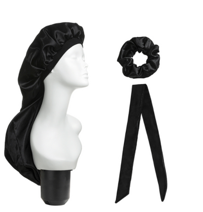 Turbante Trenzado para Cabello con Ala Ancha - Set de 3 Piezas - Image 5