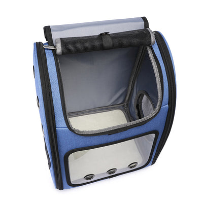 Mochila Transportadora para Mascotas Respirable y Cómoda para Viajes - Image 10