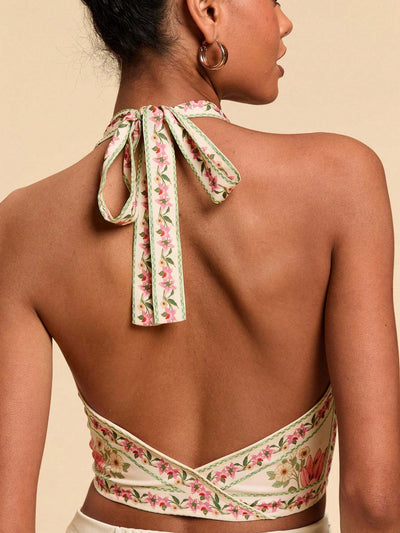 Blusa Estampada sin Espalda para Mujer - Diseño Casual y Moderno - Image 13