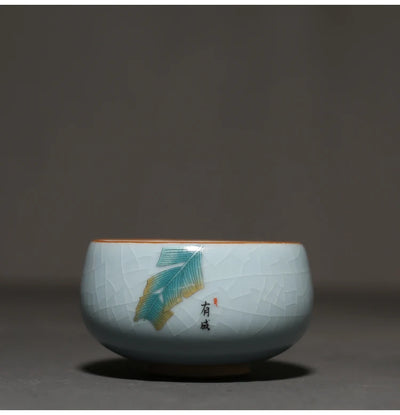 Taza de Té Ruyao Tianqing - Cerámica Artesanal Tradicional - Image 15