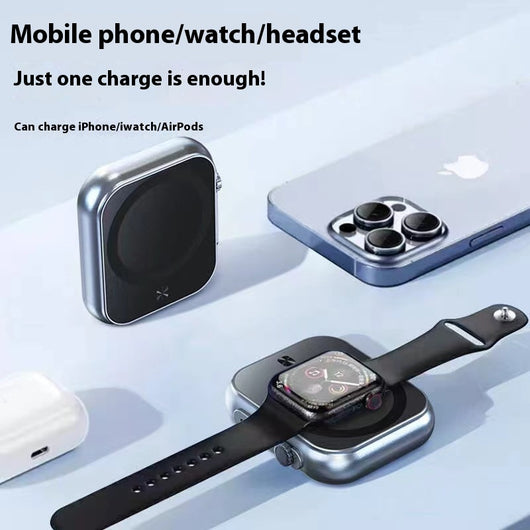 Banco de Poder Magnético 3 en 1 con Carga Inalámbrica MagSafe - Image 17