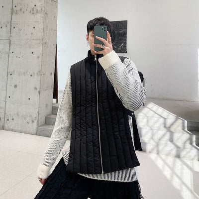 Chaqueta Acolchada de Algodón para Hombre - Diseño Versátil y Práctico - Image 6