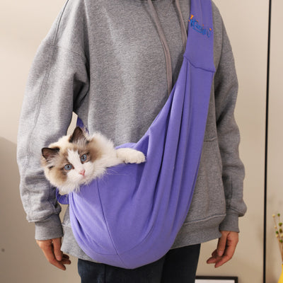Bolsa de Transporte para Perros de Algodón Transpirable Gran Capacidad