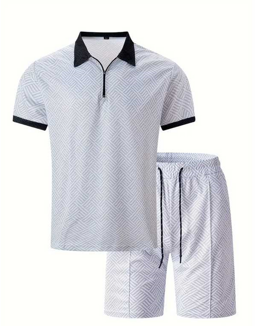 Conjunto Deportivo Polo y Shorts para Hombre - Image 24