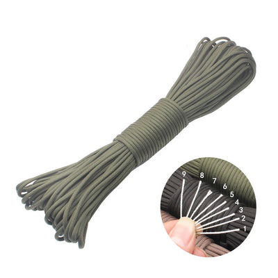 Cuerda Multiusos Táctica 9 Núcleos Resistencia Militar - Image 3