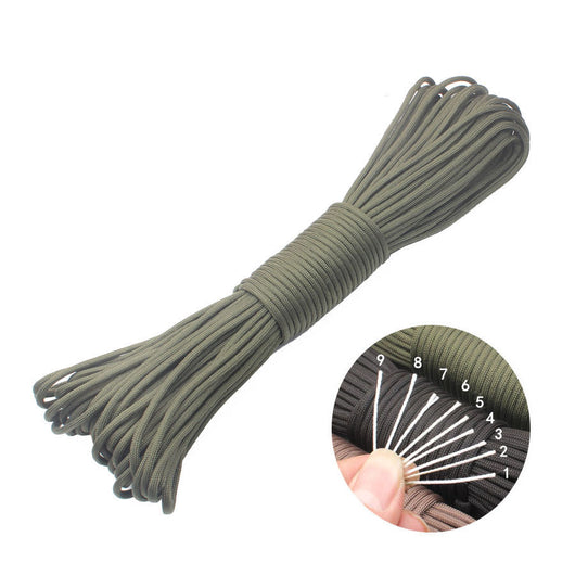 Cuerda Multiusos Táctica 9 Núcleos Resistencia Militar - Image 3