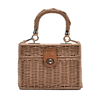 Bolsa Tejida Rojo Viral - Image 15