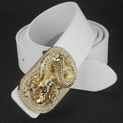 Cinturón de Cuero Premium Versátil con Hebilla Ajustable - Image 11
