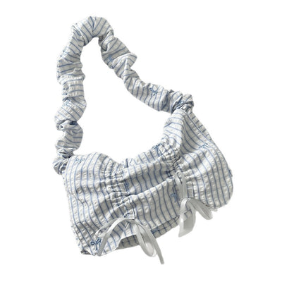 Bolso de Hombro Plisado con Solapa para Mujer - Image 5