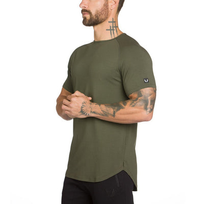 Playera Deportiva de Algodón Cuello Redondo para Entrenamiento y Running - Image 4