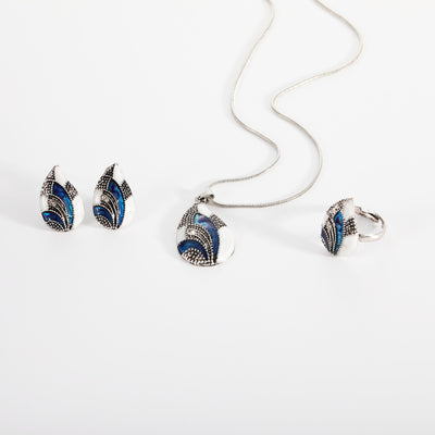 Conjunto de Joyas Gota de Agua - Image 6