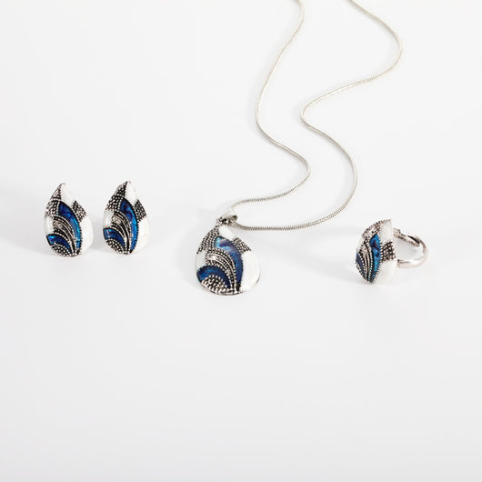 Conjunto de Joyas Gota de Agua - Image 6