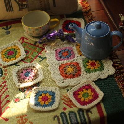 Posavasos Artesanal Estilo Pastoral Europeo - Diseño Creativo - Image 3