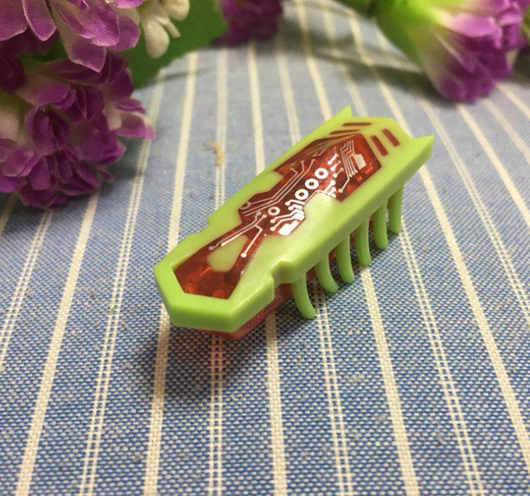 Six colorful electric robotic insect toys in blue, yellow, orange, green, pink, and purple, with visible circuitry. - Image 7