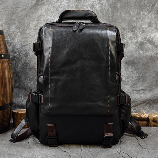 Bolsa de Cuero Genuino para Laptop con Gran Capacidad - Image 22