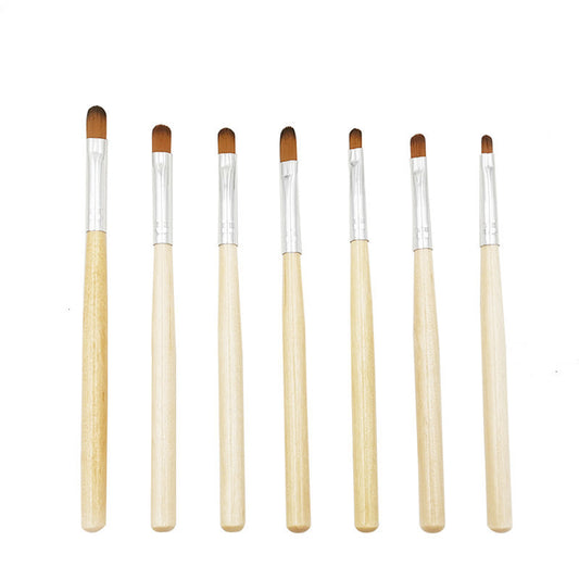 Set de 7 Lápices de Fototerapia con Cabezal Redondo para Uñas