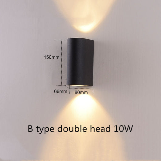 Lámpara LED de Pared Impermeable para Balcón y Pasillo Exterior - Image 30