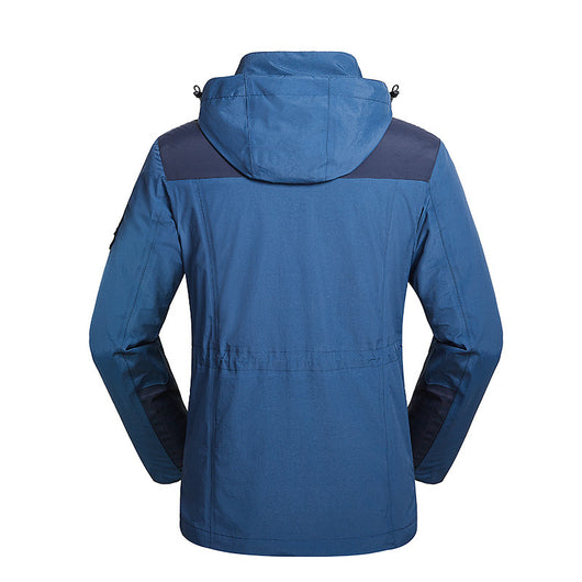 Chaqueta de Esquí para Hombre Impermeable Térmica Softshell Resistente al Viento - Image 5