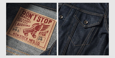 Chaqueta Casual de Mezclilla Raw Wash Multiuso para Hombre - Image 10