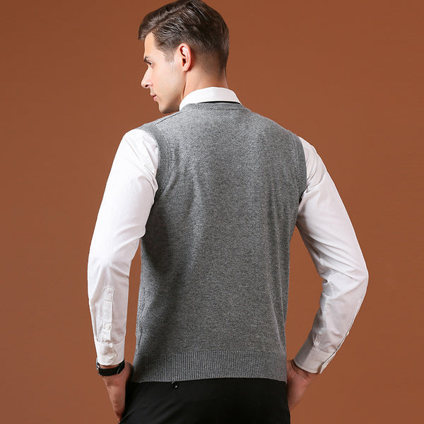 Chaleco Cardigan Sin Mangas Diamond para Hombre
