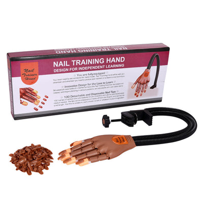 Mano de Práctica para Manicura - Modelo Profesional de Entrenamiento - Image 4