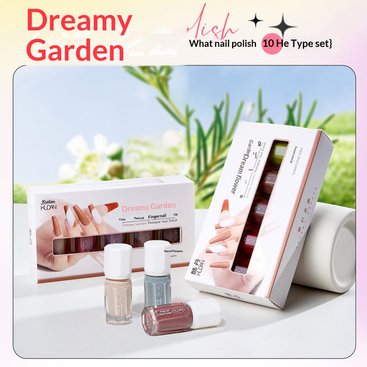 Set de Esmaltes de Uñas a Base de Agua Dream Garden - Image 2