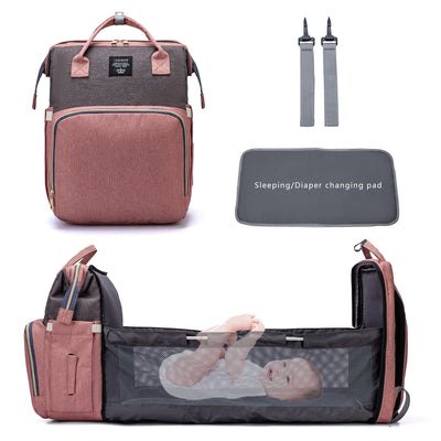 Cuna Portátil Plegable para Mamás Viajeras - Image 3