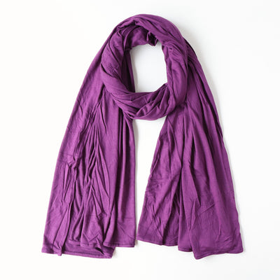 Foulard de Algodón Mercerizado Monocromático - Image 37