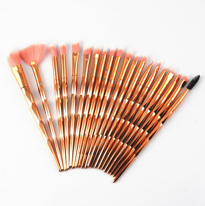 Set de 20 Sombras Multicolor con Brochas Profesionales de Maquillaje - Image 9