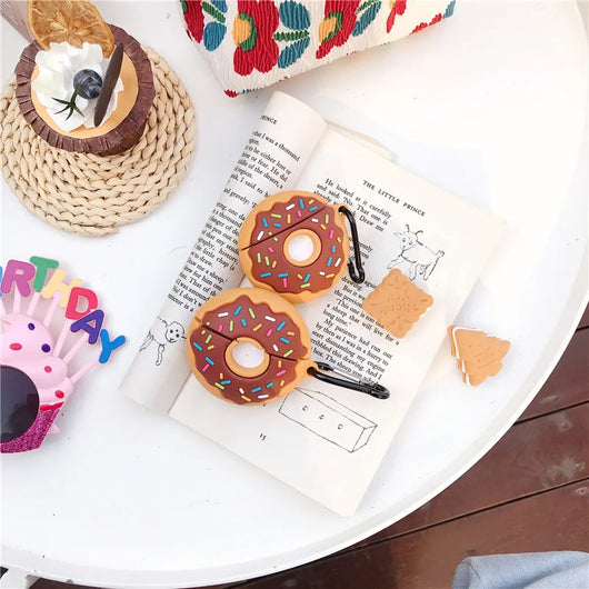 Funda Silicona Donuts para AirPods Pro Compatible con Apple - Image 10