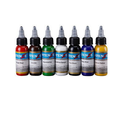 Set de Tintas para Tatuaje Yindansi 14 Colores - 30ml Profesional