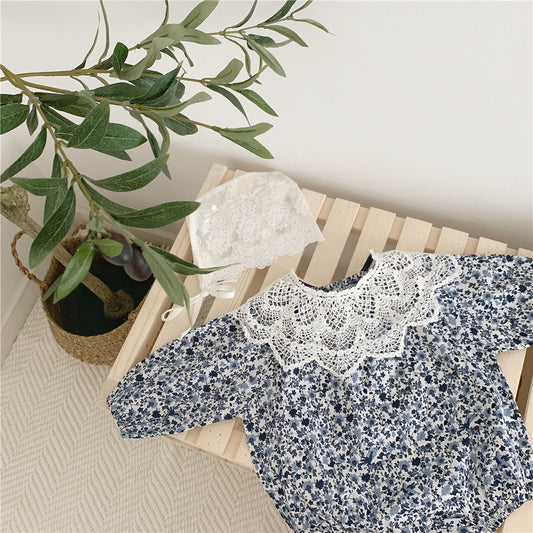 Conjunto de Ropa Infantil Floral Versión Coreana - Diseño Encantador