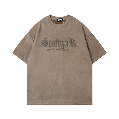Camiseta Unisex de Ante Suave - Diseño Holgado para Pareja - Image 3