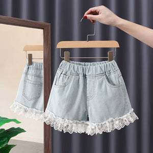 Shorts Blancos Estilo Coreano para Niño - Versátil y Moderno - Image 27