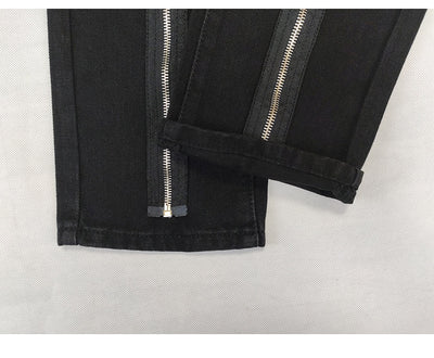 Pantalón Vaquero Slim Fit con Cinturón Casual para Hombre - Image 12