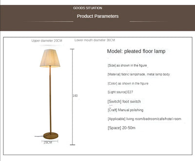 Lámpara de Pie Vertical en Tonos Cálidos - Diseño Minimalista Moderno - Image 6