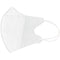 Mascarilla Desechable Tridimensional Transpirable de 3 Capas con Capa Fusionada