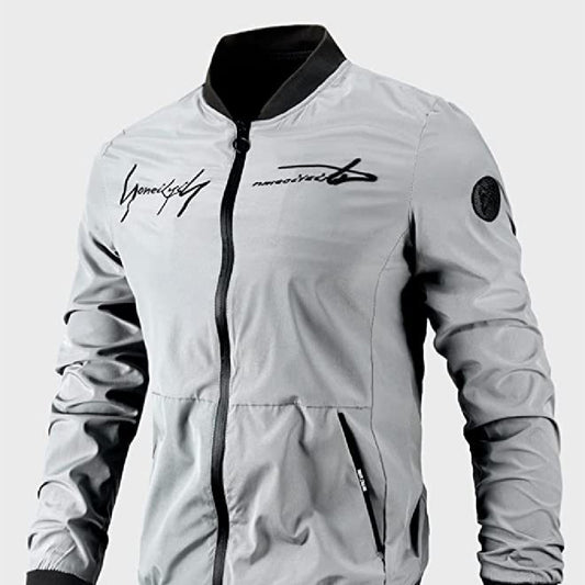 Chaqueta Vintage con Estampado para Hombre