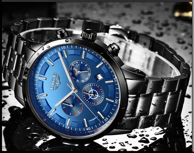 Reloj Deportivo Empresarial de Cuarzo Lunar Resistente al Agua para Hombre - Image 19