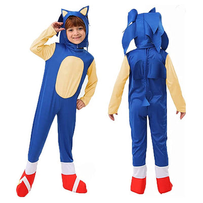 Ropa de Presentación Sonic Azul - Atuendo de Rendimiento