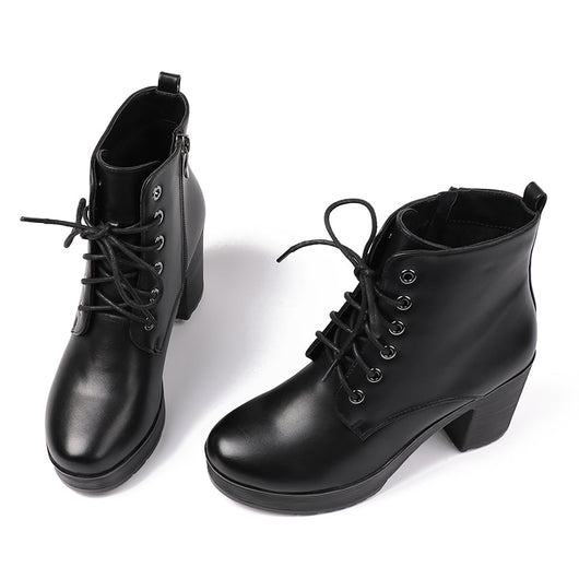 Botas Martin Impermeables para Mujer con Plataforma y Forro de Terciopelo - Image 4