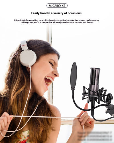 Micrófono Profesional para Streaming, Karaoke y Grabación - Image 14