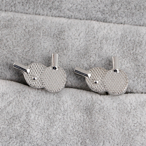 Gemelos Personalizados para Hombre con Diseño de Raqueta - Image 5