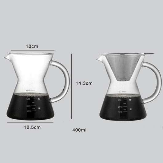 Cafetera de Vidrio Manual 400ml - Método Pour Over - Image 7