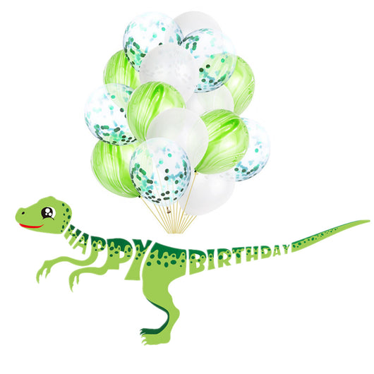 Decoración de Fiesta Dinosaurio con Flores Laqila - Image 3