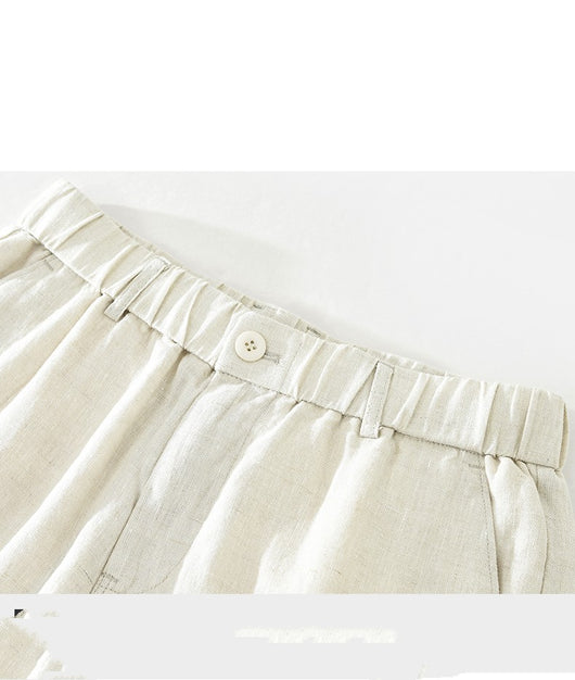 Overol Vintage Japonés de Lino Puro para Hombre - Image 3