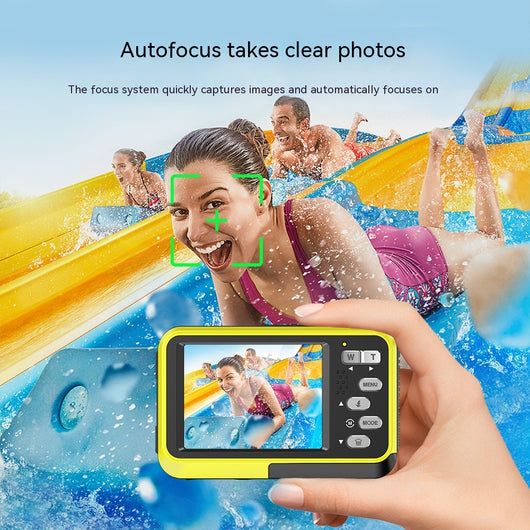 Cámara Deportiva Dual Pantalla HD Resistente al Agua - Image 10