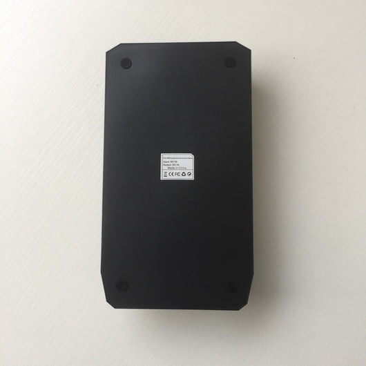 Black multifunctional charging dock for PS4 and PS Move controllers with USB cable and charging indicators. - Image 3